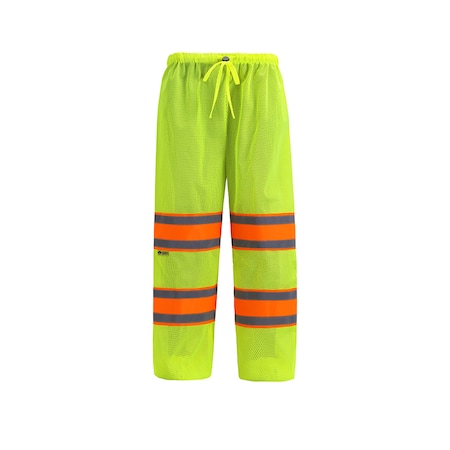 Lime High Viz Minnesota Pants, Long